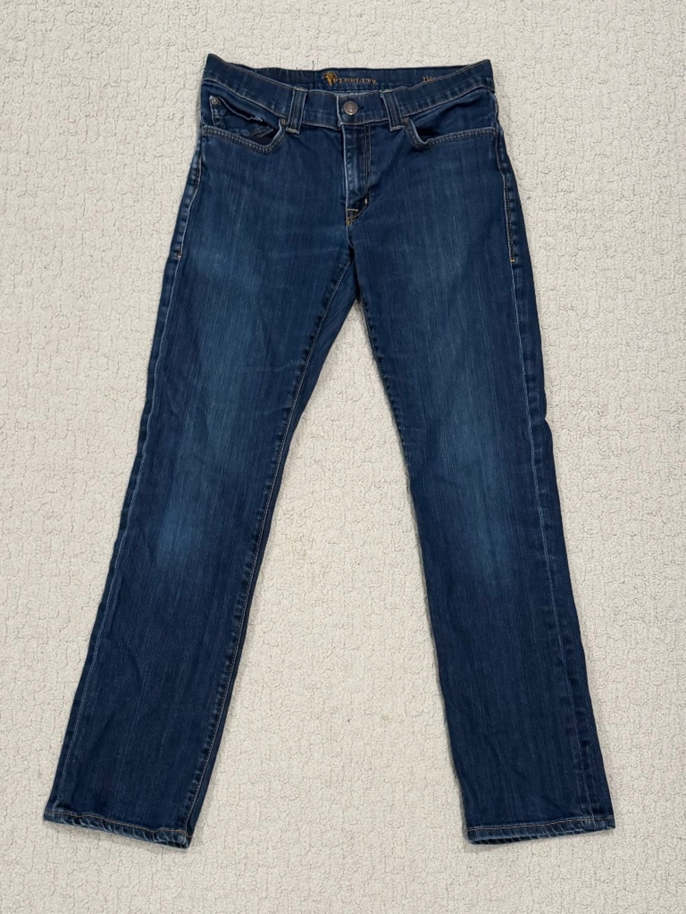 Mens Fidelity Denim Impala Straight Leg Jeans Size 30